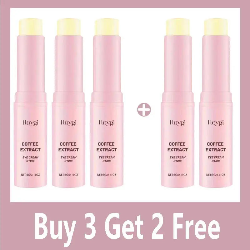 Caffeine eye cream stick nourishes the skin.