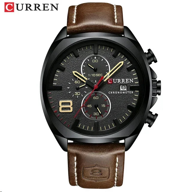 CURREN 8324 Leather Watches US Arabia