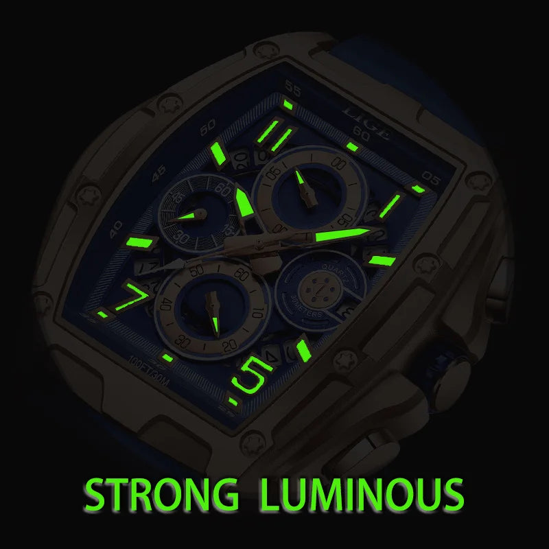 Luxury Quartz Watch for Men – Waterproof, Elegant & Durable