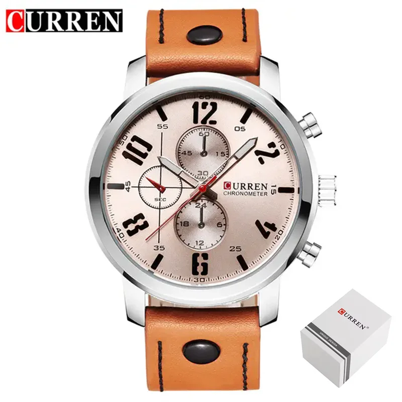 Curren Watches Luxury-8192 US Arabia