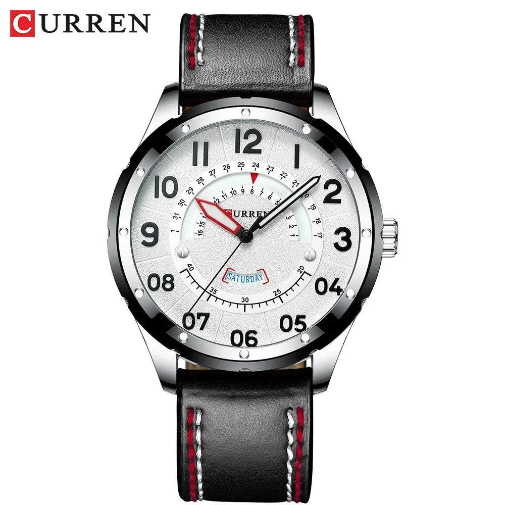 CURREN 8267 Leather Watch US Arabia