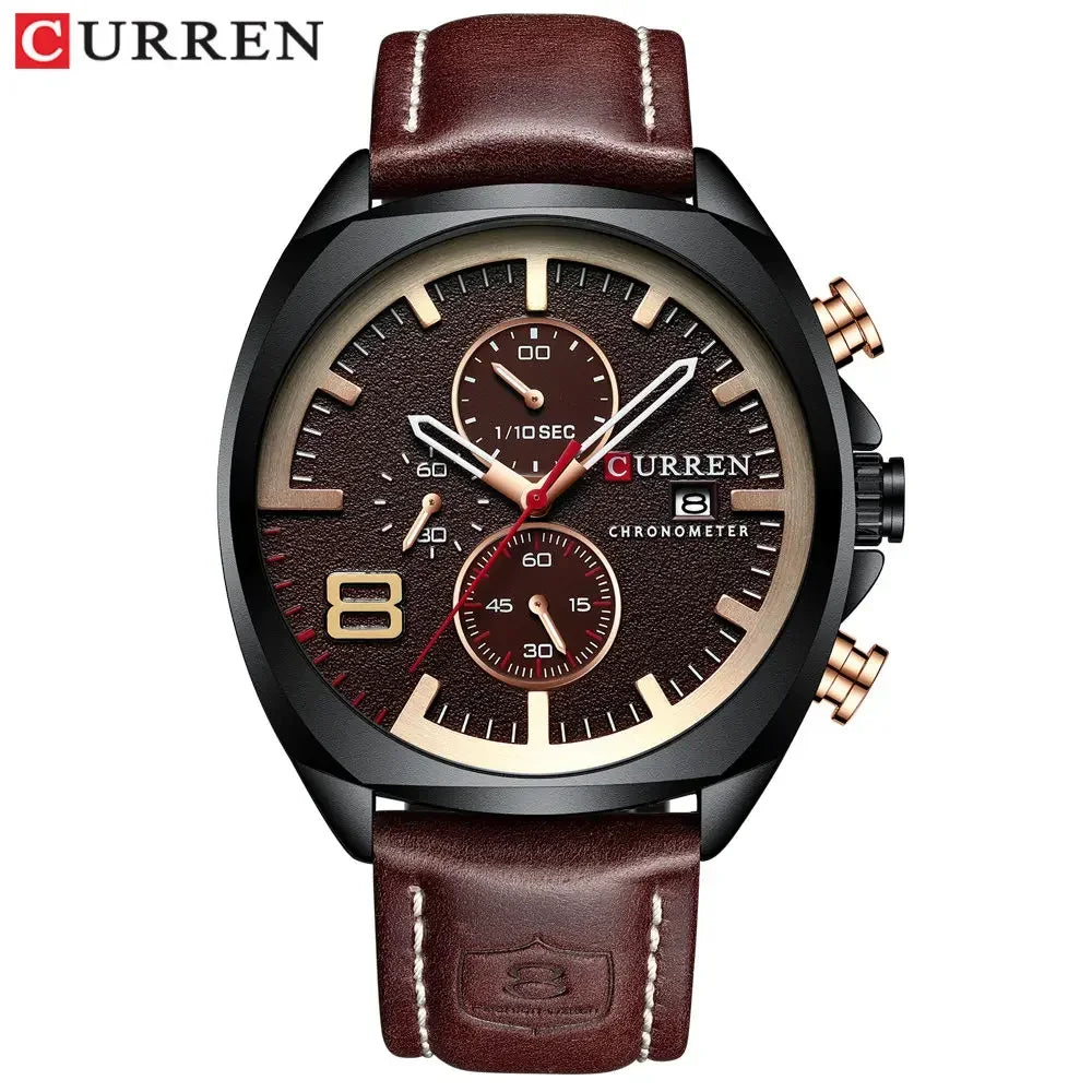CURREN 8324 Leather Watches US Arabia