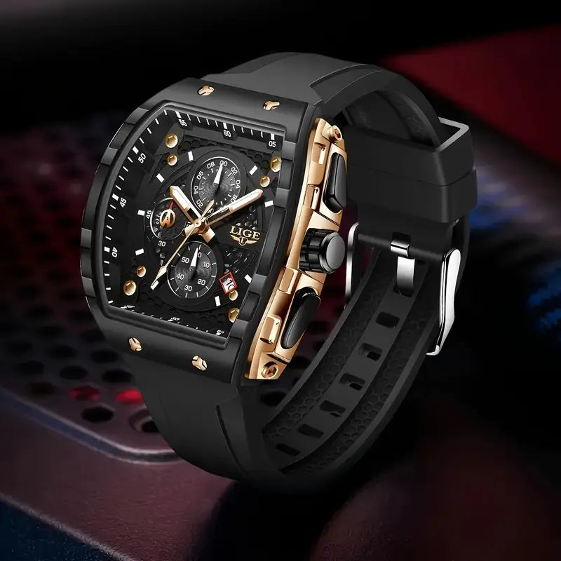 Luxury Quartz Lige Watch for Men – Waterproof, Elegant & Durable