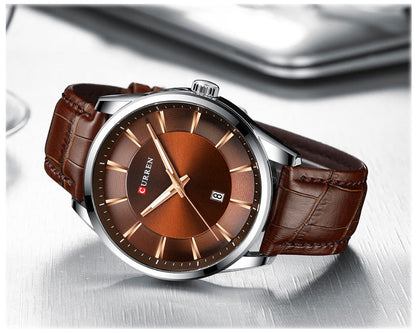 CURREN Leather Watch 8365 Curren Watches