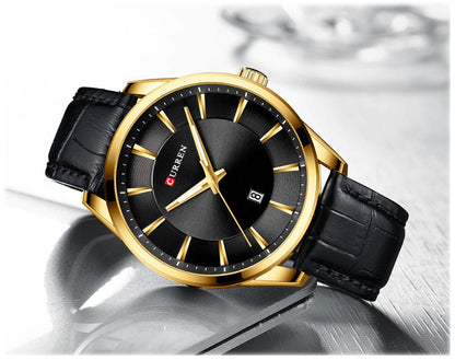 CURREN Leather Watch 8365 Curren Watches
