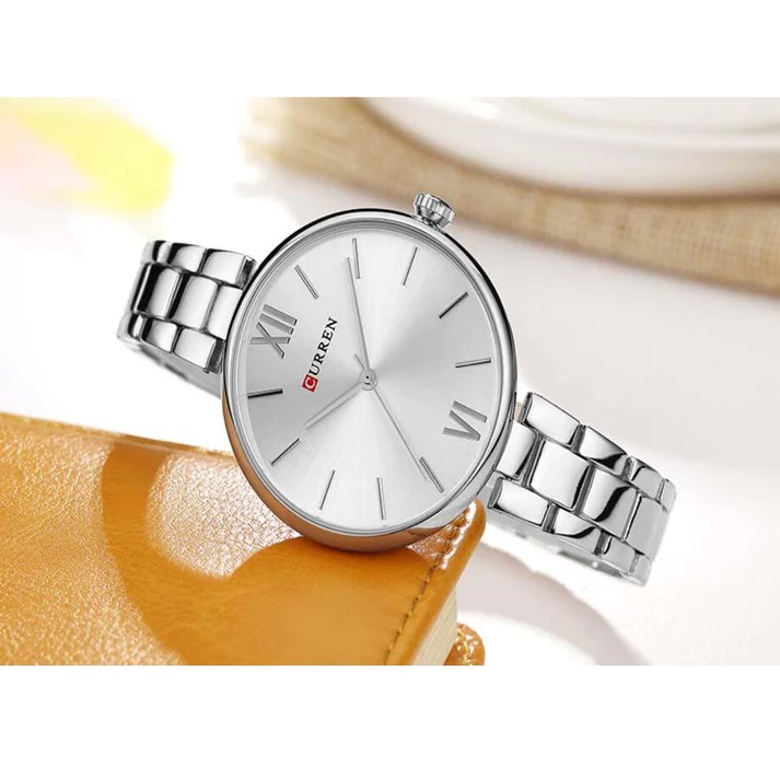 CURREN Original Brand Stainless Steel Band Wrist Watch For Couples With Brand (Box & Bag) US Arabia