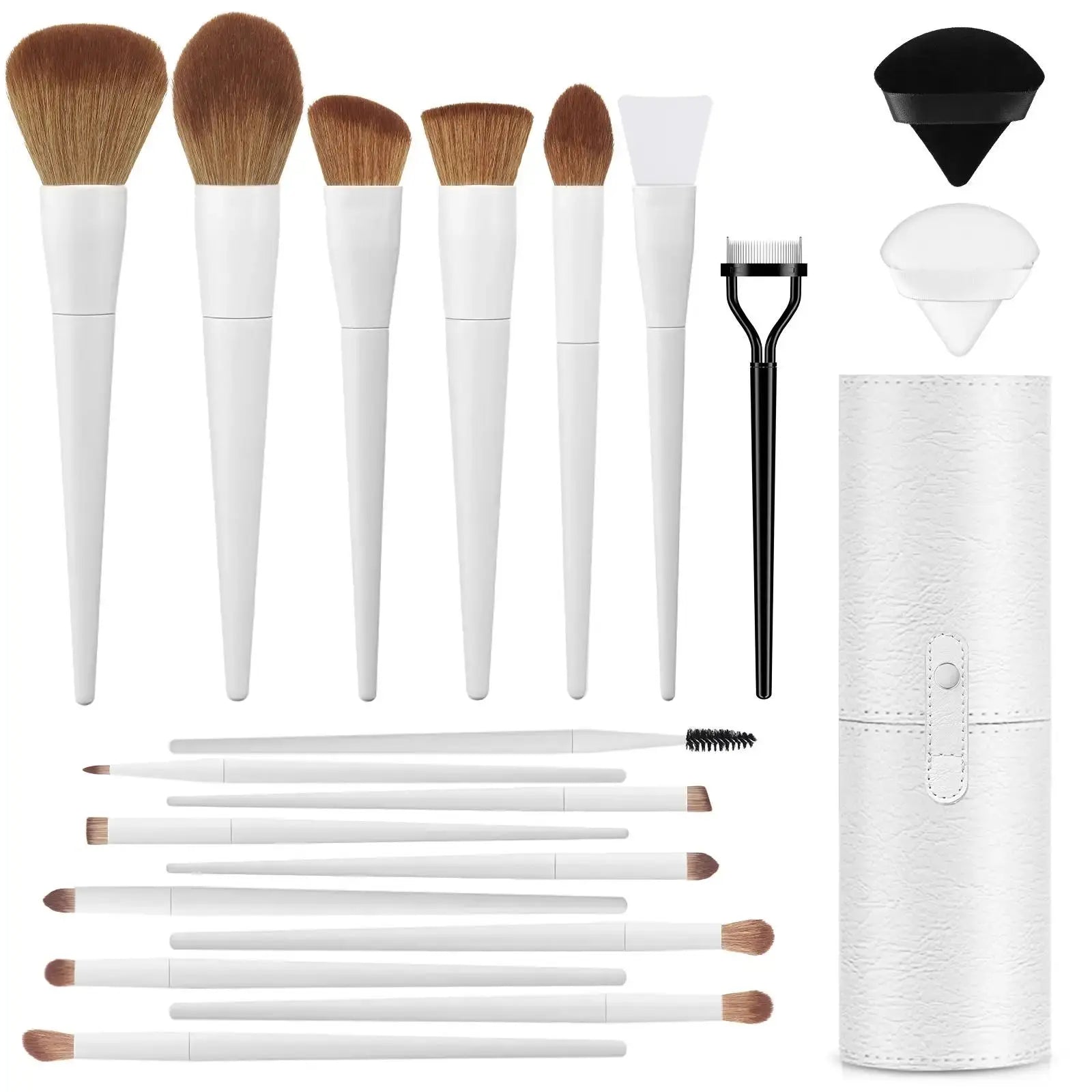 BESTOPE PRO Makeup Brushes With Case 20PCs.