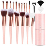 BESTOPE PRO Makeup Brushes With Case 20PCs.