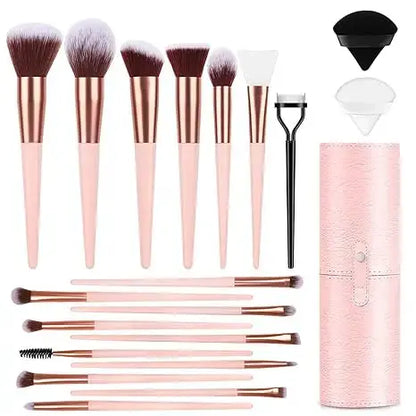 BESTOPE PRO Makeup Brushes With Case 20PCs.