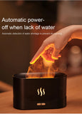 KINSCOTER Aroma Diffuser Air Humidifier Ultrasonic Cool Mist Maker Fogger Led Essential Oil Flame Lamp Difusor DesiNest
