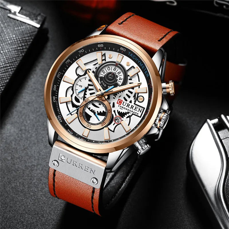 CURREN 8380 Luxury Watch US Arabia