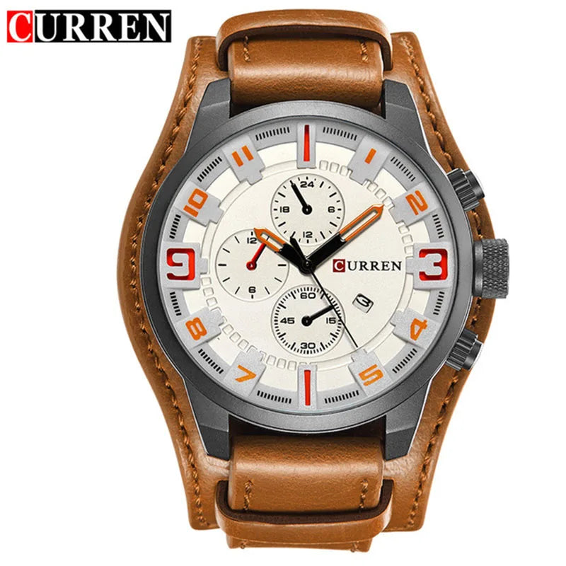 CURREN Leather -Watch 8225 US Arabia