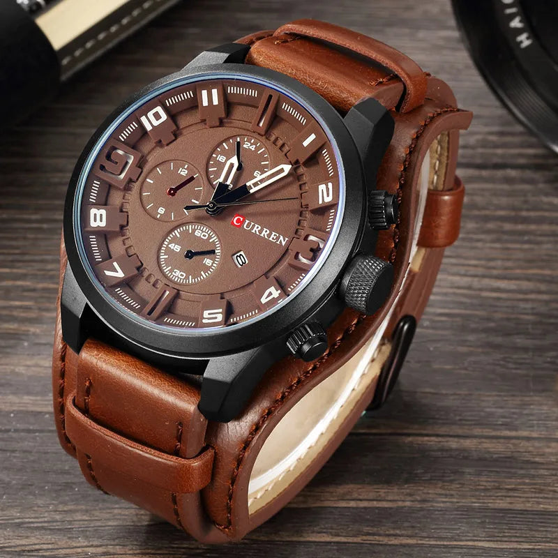 CURREN Leather -Watch 8225 US Arabia