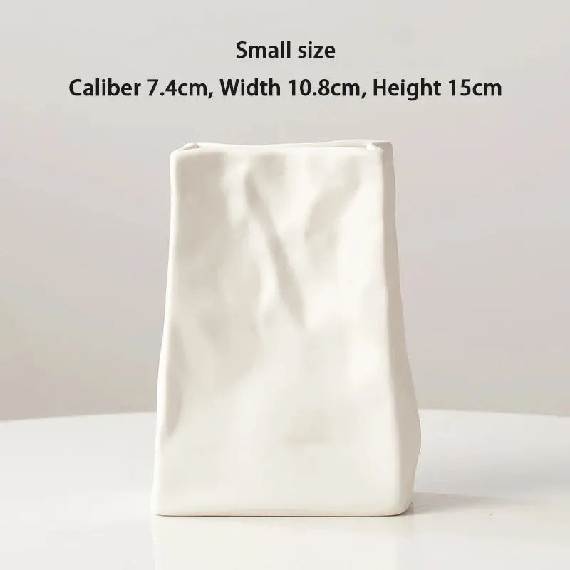 Nordic Simple Ceramic  Vase Living Room Office.