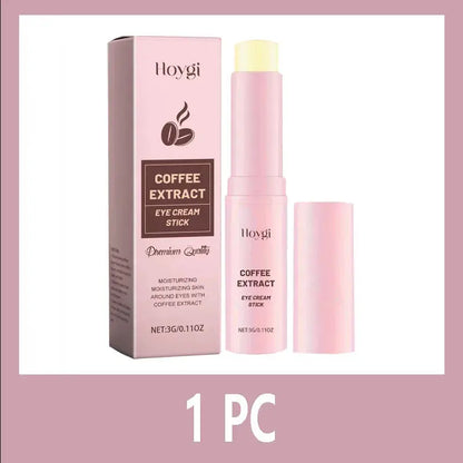 Caffeine eye cream stick nourishes the skin.