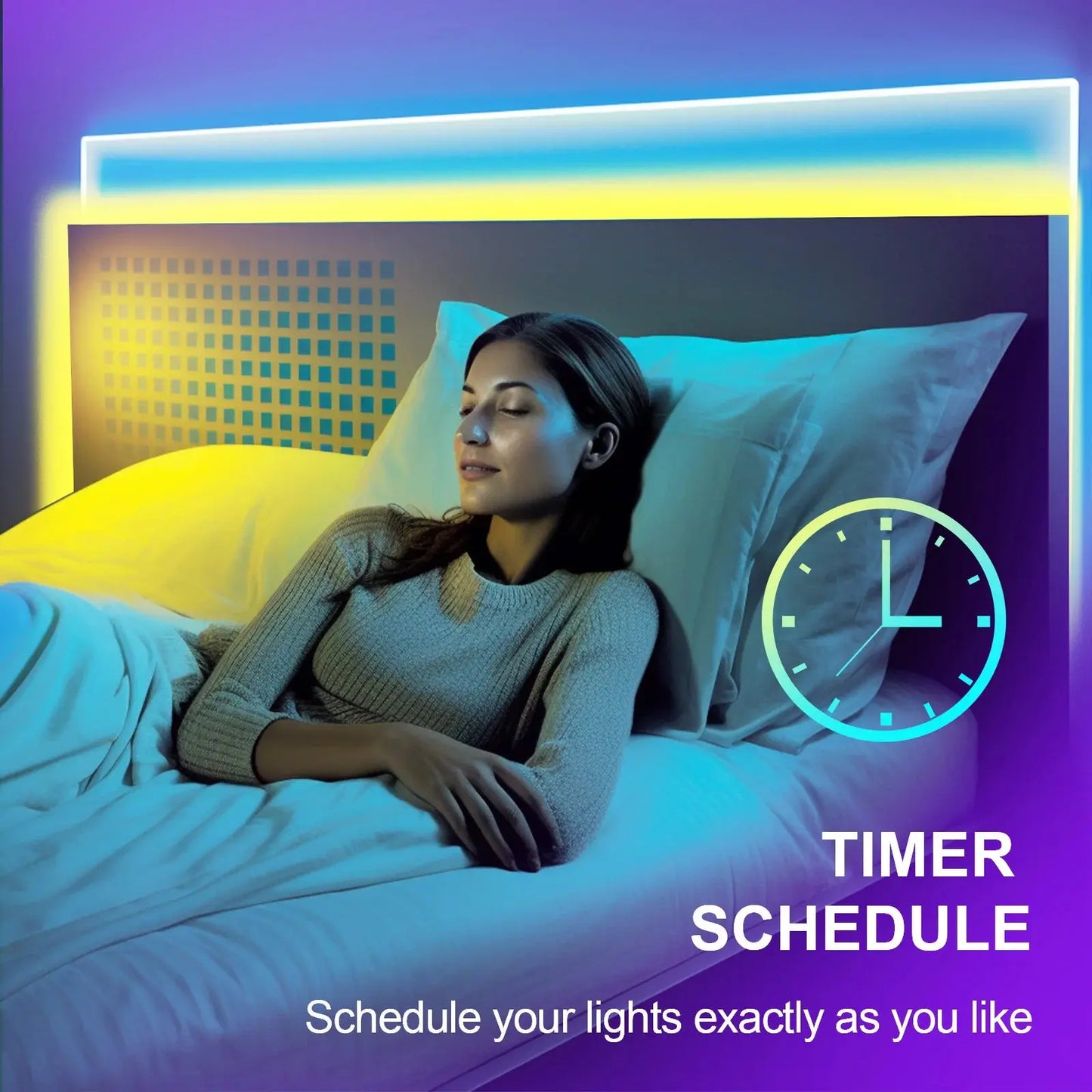 Led Strip Light for Smart Home Ambiance Control.