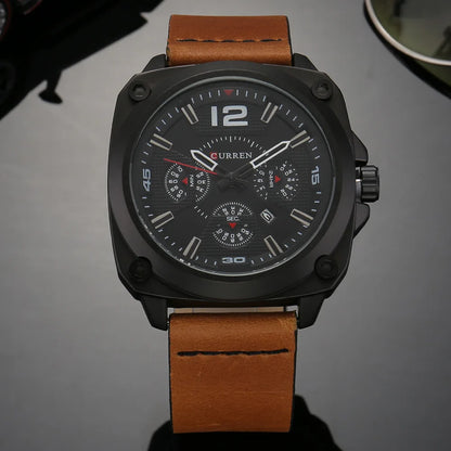 CURREN  Men Quartz Watch-8260 US Arabia