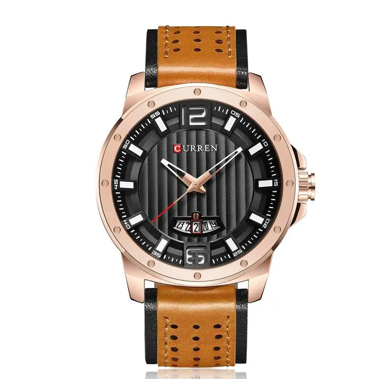 CURREN Luxury Watch Leather-8293 US Arabia