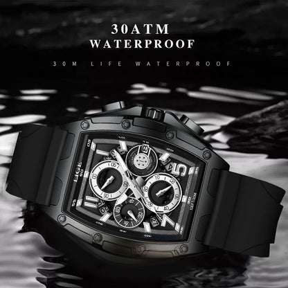 Luxury Quartz Watch for Men – Waterproof, Elegant & Durable