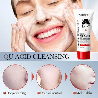 Kojic Acid Facial Cleanser Oil Control Cleaning.