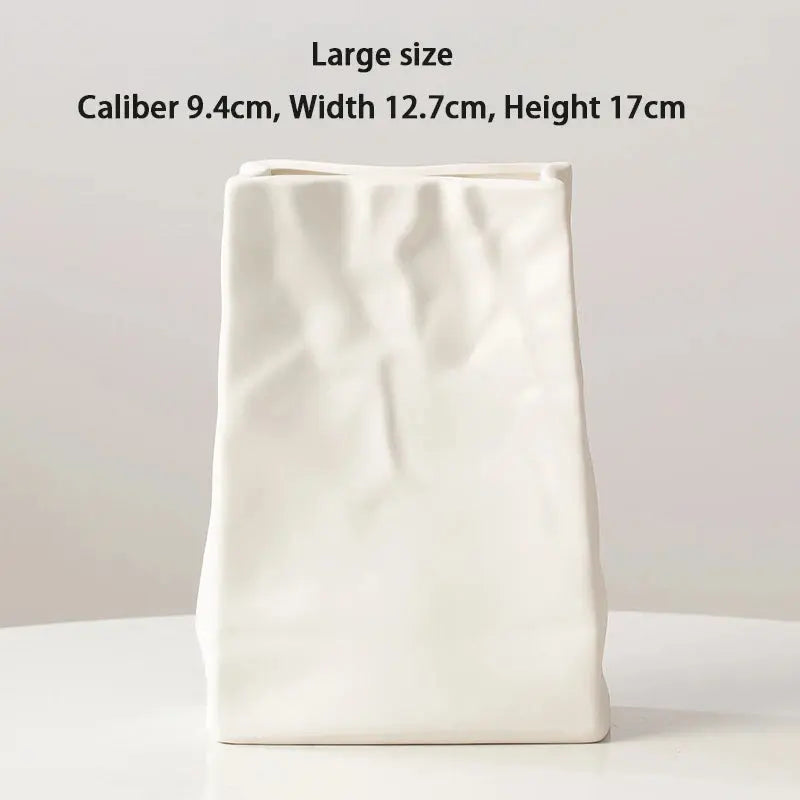 Nordic Simple Ceramic  Vase Living Room Office.