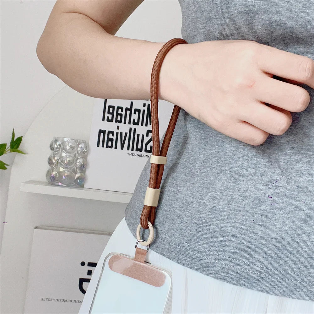 Mobile Phone Adjustable Short Lanyard Universal Colorful Hand Wrist Strap Rope for Cell Phone Case Accessories DesiNest