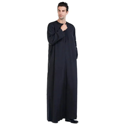 Men Jubba Thobe Muslim Islamic Clothing Arabic Dubai.