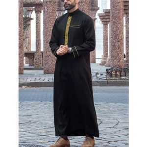 Dishdasha Muslim Men Long Robe Jubba Thobe Abaya.