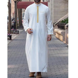 Dishdasha Muslim Men Long Robe Jubba Thobe Abaya.