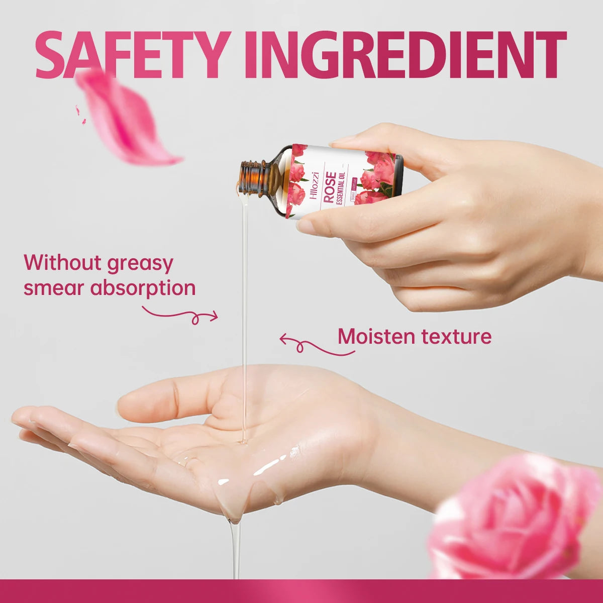 100ml/60ml/30ml rose essential oil skin care fragrance aromatherapy essential oil perfume Massage moisturizing oil DesiNest