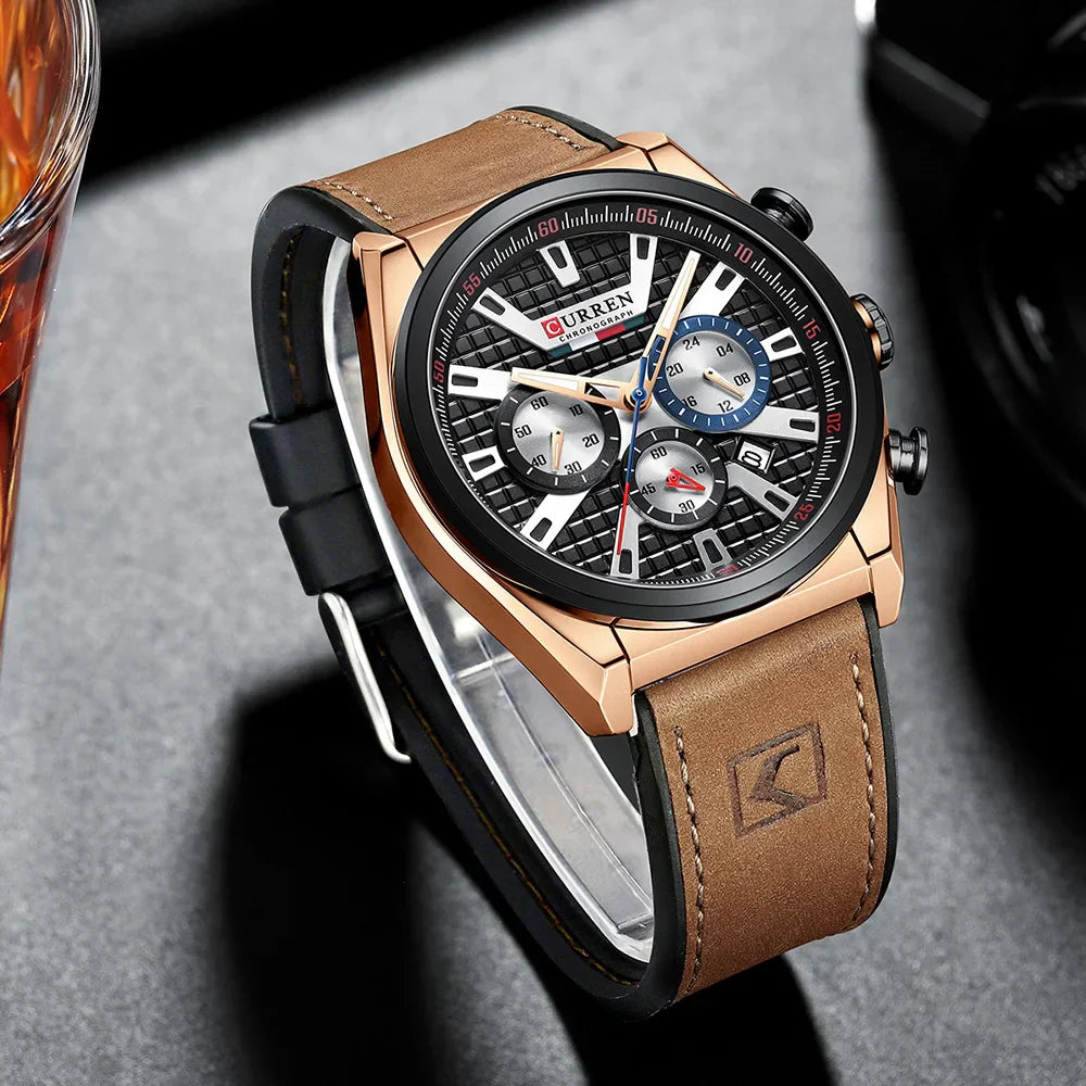 CURREN 8392 Luxury Leather US Arabia