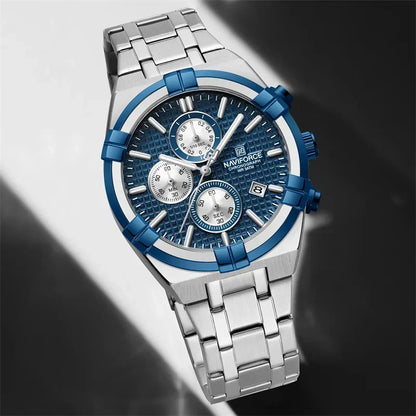 8042 Luxury Steel Watch US Arabia
