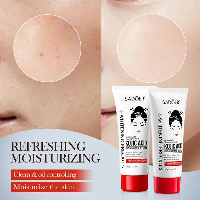 Kojic Acid Facial Cleanser Oil Control Cleaning.