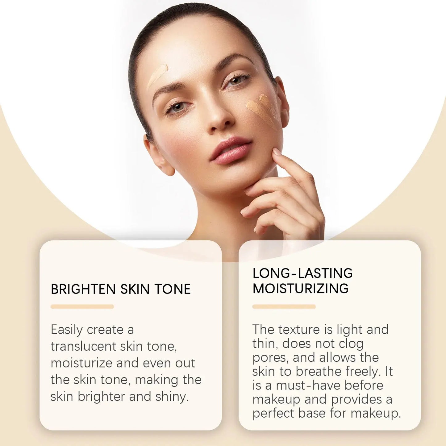 Concealer Face Base CC Cream Natural Concealer.