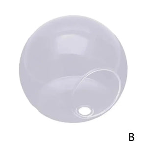 Wall-Hanging Fish Bowl Acrylic Plexiglass Fish Bowl Aquarium Vase Flower Ornament Fish Tank Home Fish Plant Tank Pet Clear Y6R2.