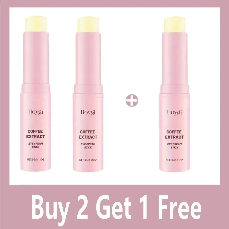 Caffeine eye cream stick nourishes the skin.