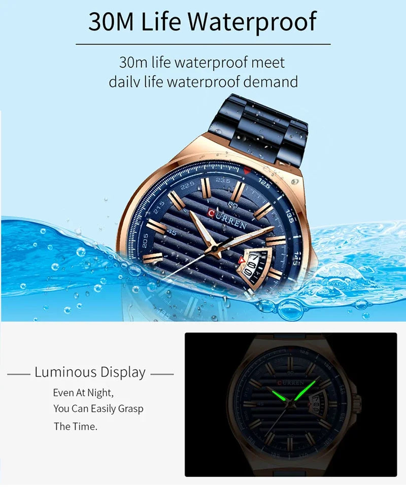 CURREN Men Watch  8375 US Arabia