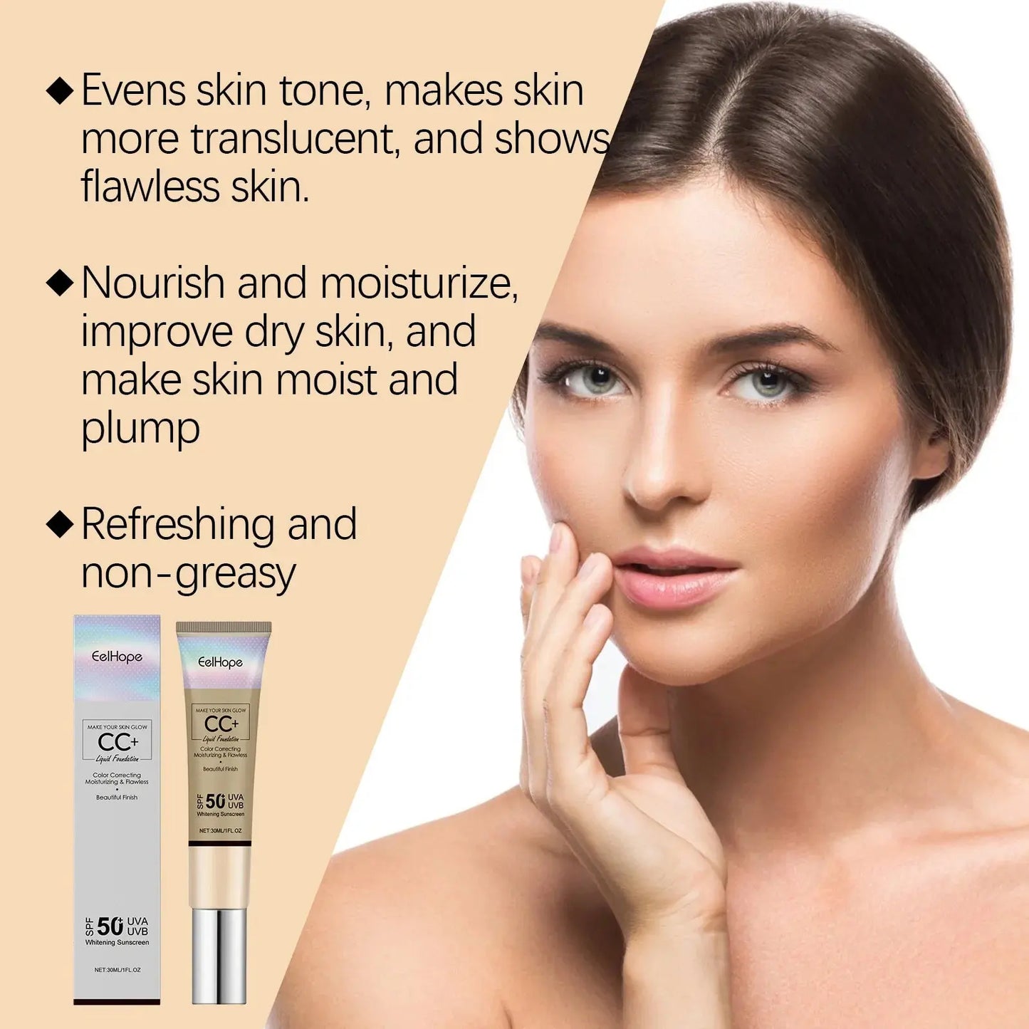 Concealer Face Base CC Cream Natural Concealer.