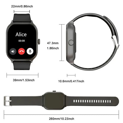 Smart watch, wireless calling/dial, multi-Sport mode.