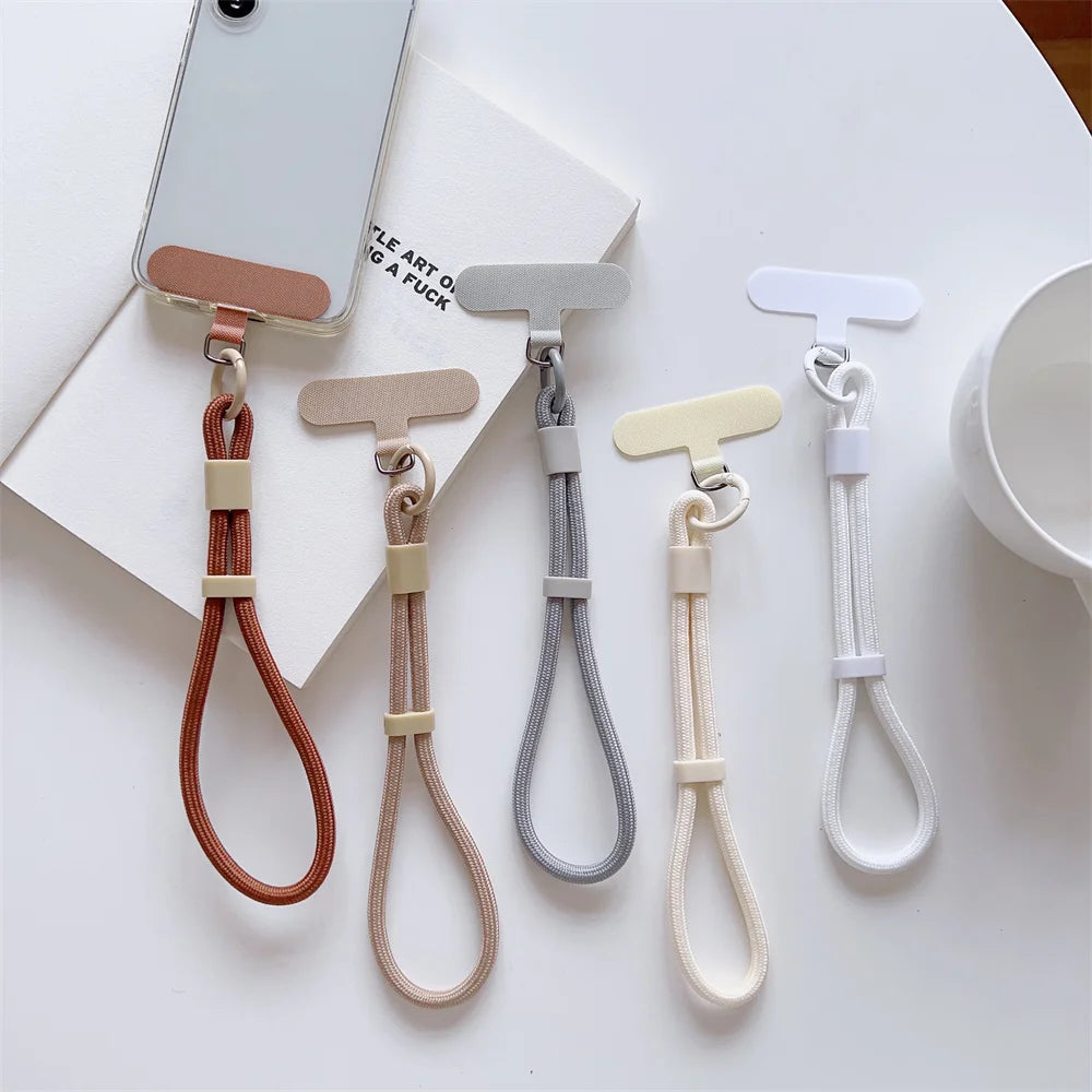 Mobile Phone Adjustable Short Lanyard Universal Colorful Hand Wrist Strap Rope for Cell Phone Case Accessories DesiNest