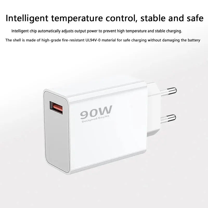 Fast Charger Compatible with Xiaomi and More Devices.