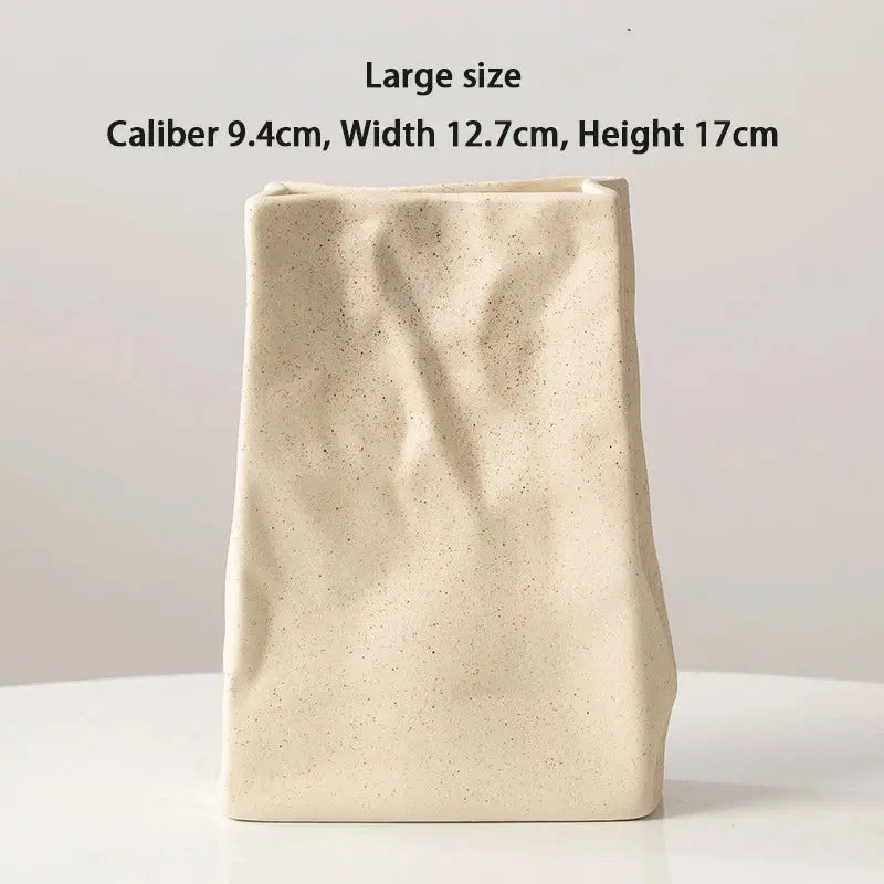 Nordic Simple Ceramic  Vase Living Room Office.