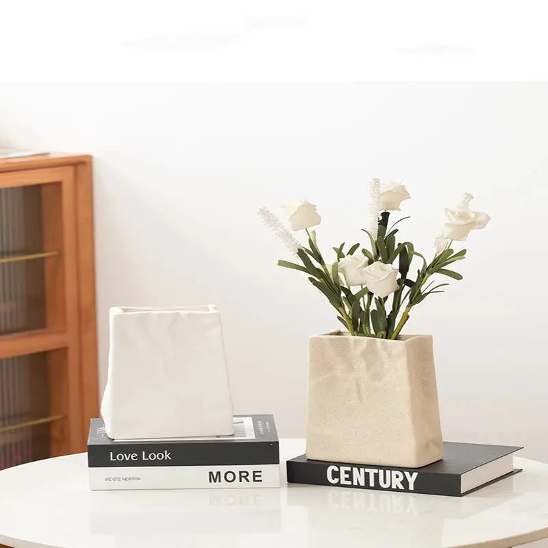 Nordic Simple Ceramic  Vase Living Room Office.