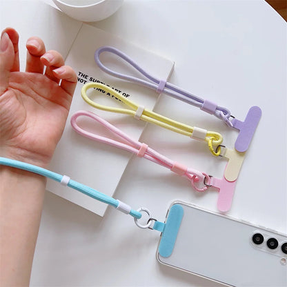Mobile Phone Adjustable Short Lanyard Universal Colorful Hand Wrist Strap Rope for Cell Phone Case Accessories DesiNest