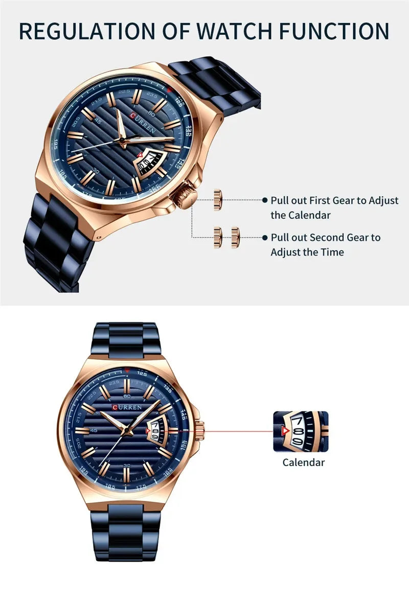 CURREN Men Watch  8375 US Arabia