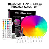 Dc 24V Rgb Neon Led Lights Strip 15M 30M 10 M.