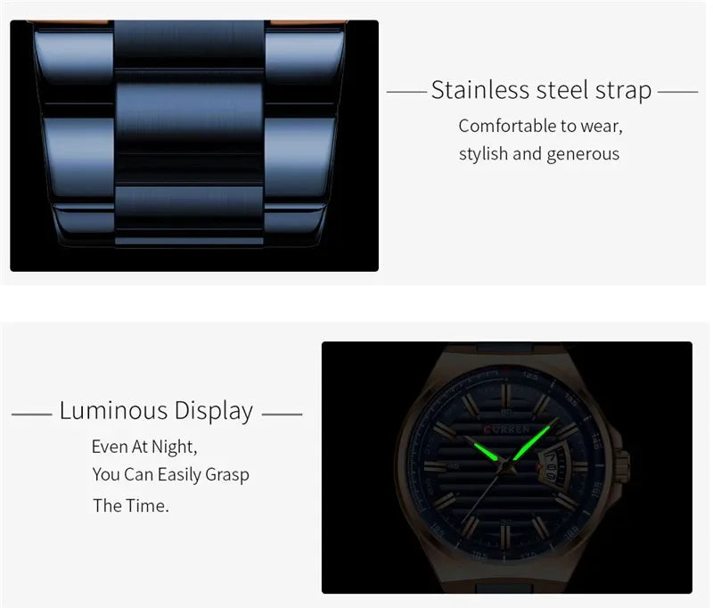 CURREN Men Watch  8375 US Arabia