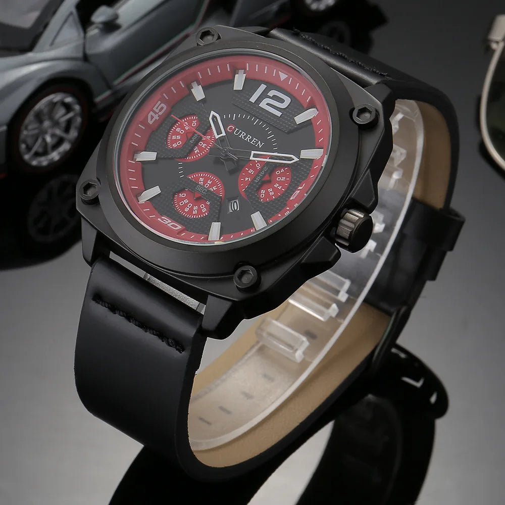 CURREN  Men Quartz Watch-8260 US Arabia