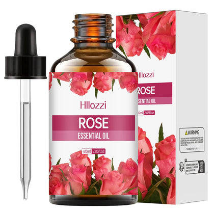 100ml/60ml/30ml rose essential oil skin care fragrance aromatherapy essential oil perfume Massage moisturizing oil DesiNest