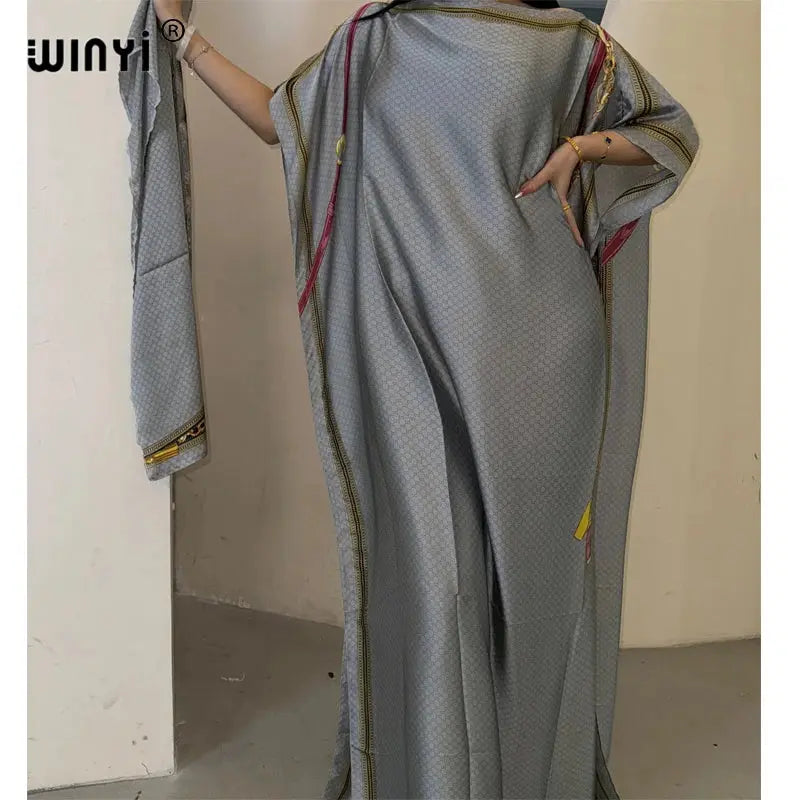 WINYI muslim african traditional dress for woman.